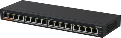 سوئیچ شبکه 16 پورت داهوا مدل DH-PFS3016-16GT-190